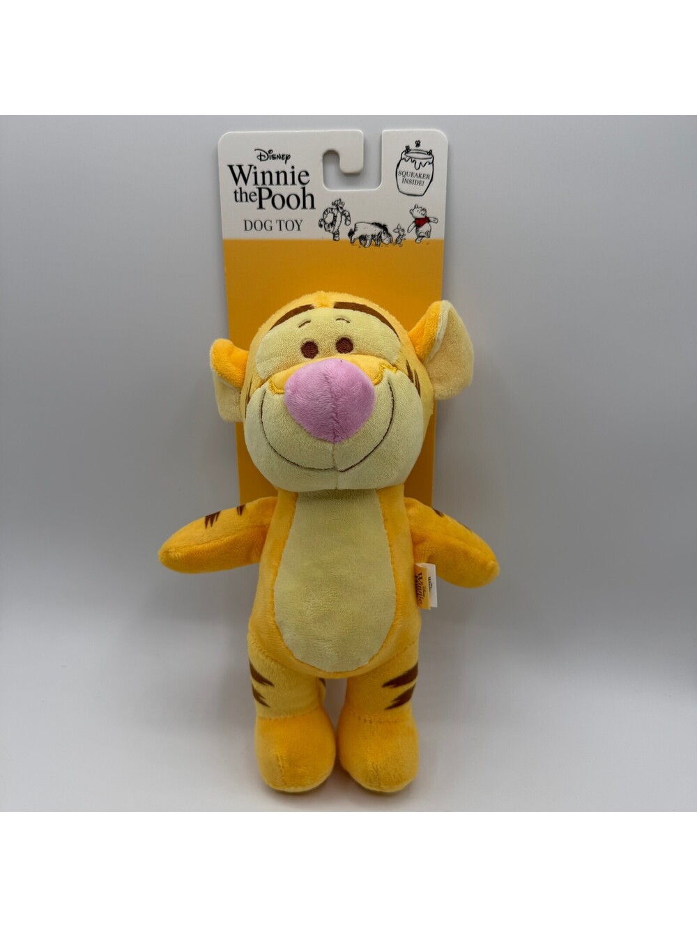 Disney Winnie The Pooh Tigger Dog Toy Squeaker Plush Squeaky DI654 NEW